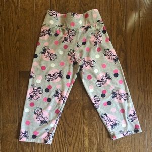 Disney Parks supersoft grey youth crop pants